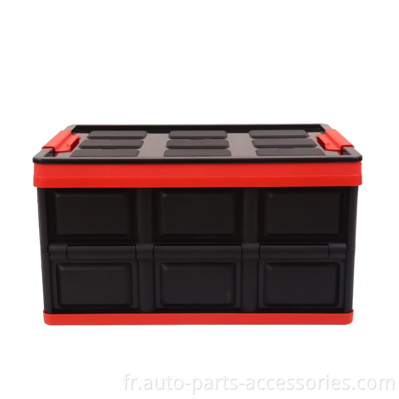 Organisateur de boîte de rangement pliable à poignée robuste robuste Organisateur pour voitures